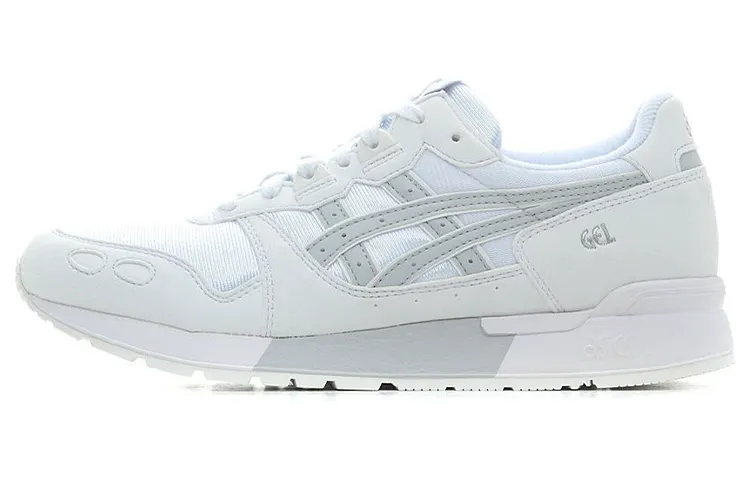 Asics Gel Lyte Abrasion Resistant Low top Casual Shoes Unisex Gray White