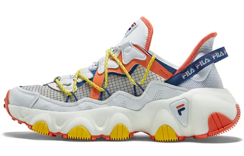 FILA FUSION Jagger Comfortable Low top Casual Shoes Men's Yellow White Orange
