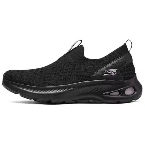 Skechers BOBS UNITY Breathable Low top Walking Shoes Women's Black
