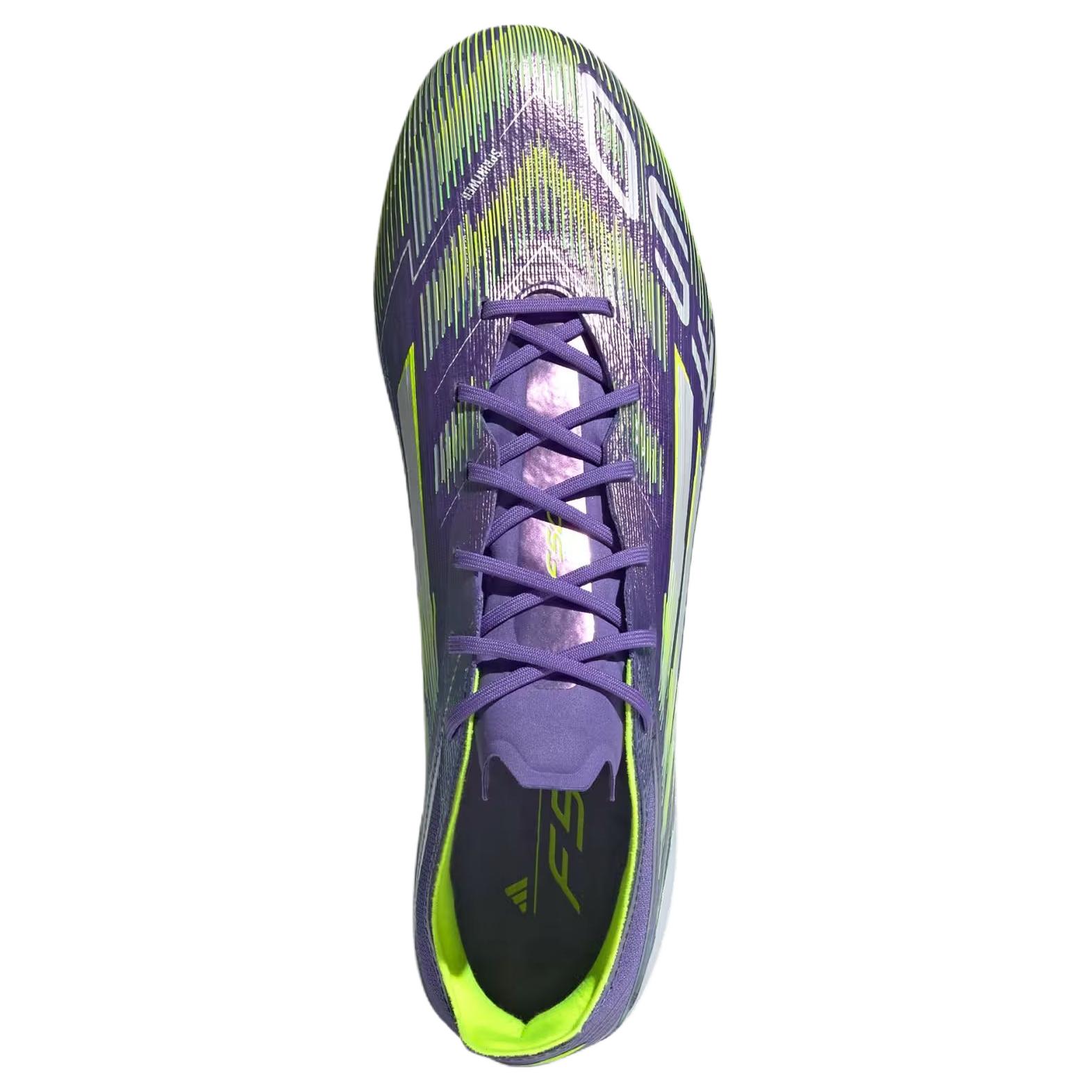Adidas F50 Elite Ag ‘Purple Rush Cloud White Lucid Lemon’