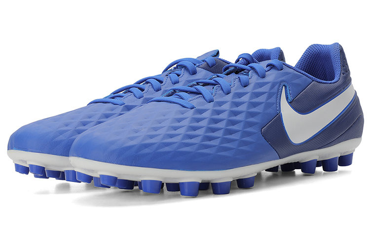 Бутсы Nike Legend 8 Academy AG (сине-белые) — фото 3
