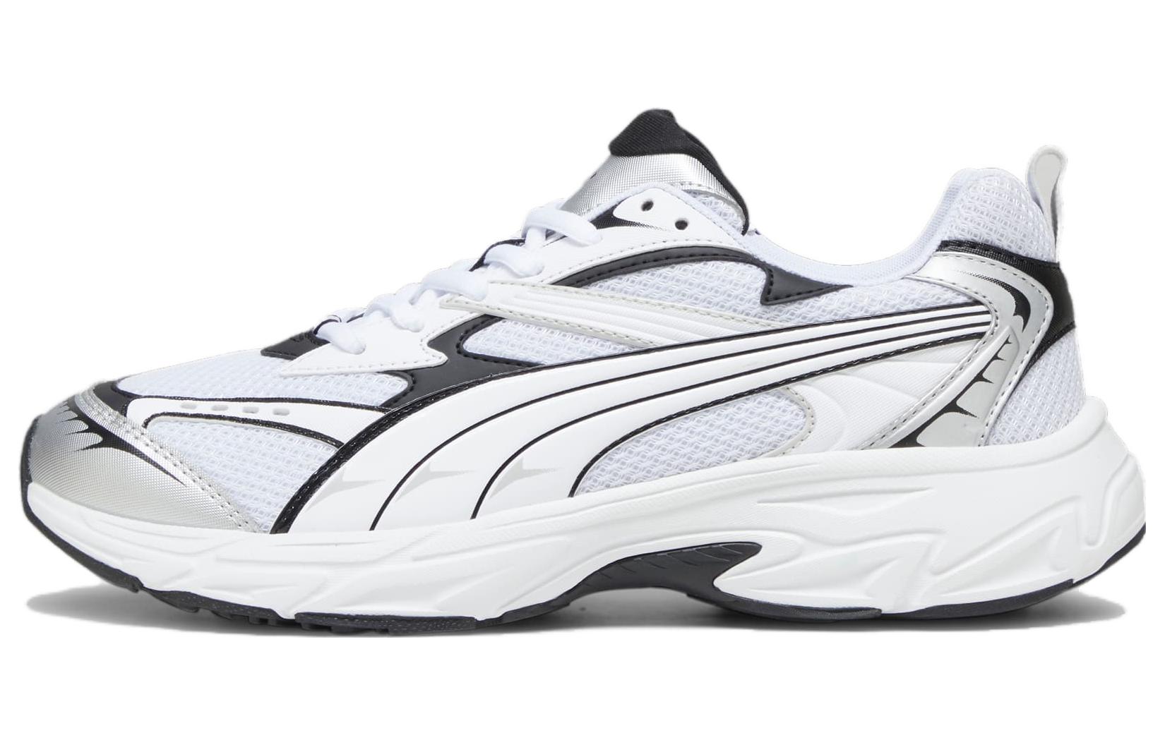 Кроссовки PUMA PUMA Morphic TPU (бело-серебристо-черные)