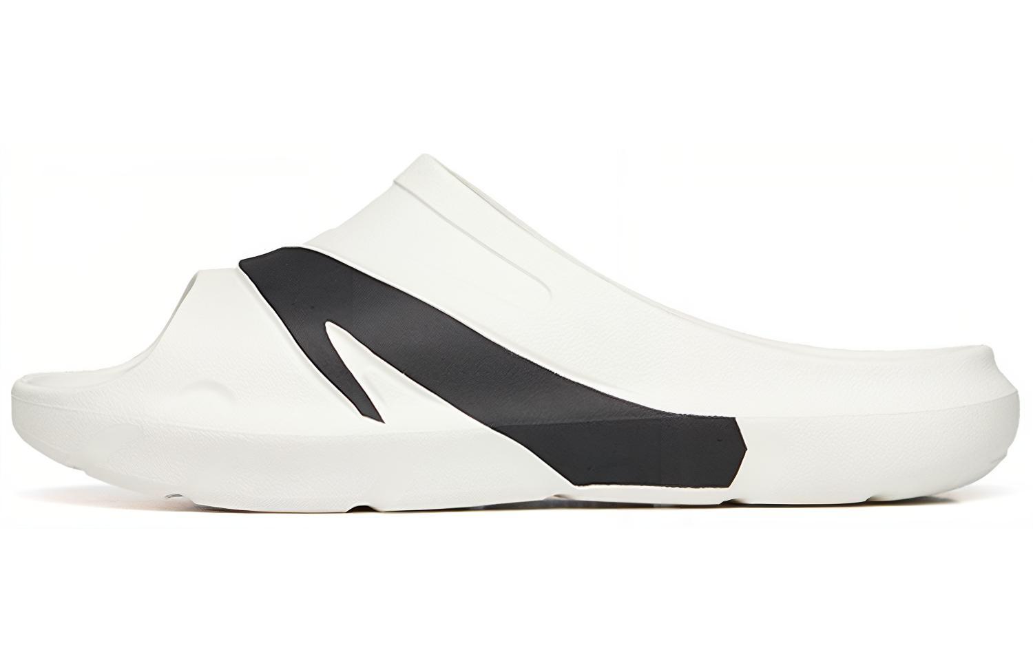 Anta C37 Series Slide Slippers Men's White Black