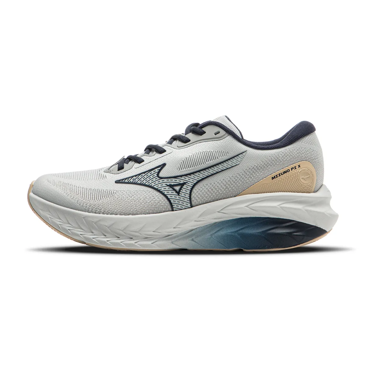 Mizuno Breathable And Lightweight Low top Casual Shoes Unisex Light Gray