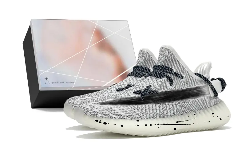 Adidas Originals Yeezy Boost 350 V2 Low top Casual Shoes Unisex Gray