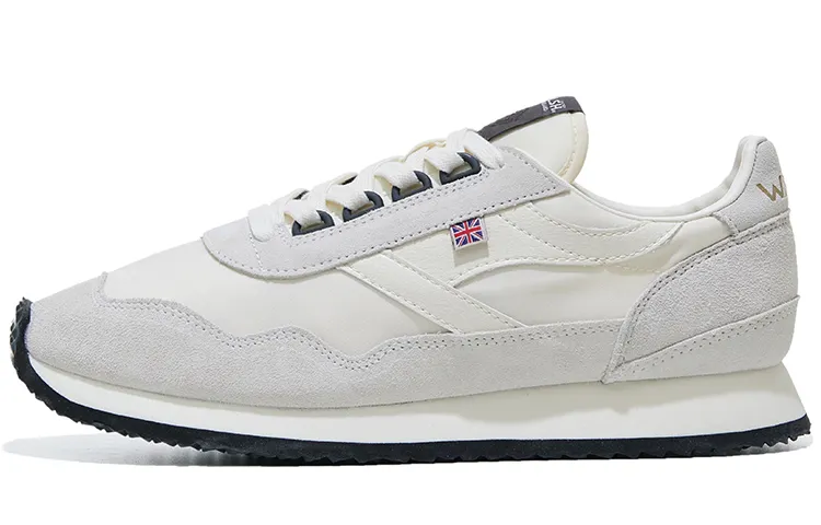 Norman Walsh Cushioning Abrasion Resistant Balance Lightweight Breathable Low top Casual Shoes Unisex White