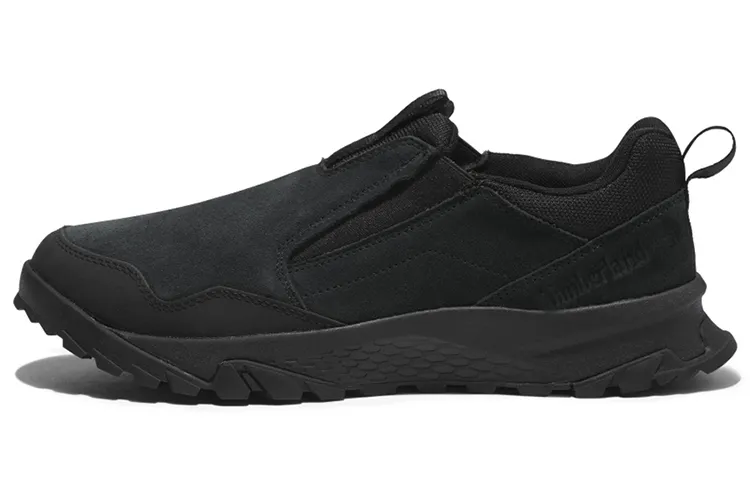 Timberland Lincoln Peak Leather Abrasion Resistant Low top Casual Shoes Men's Black