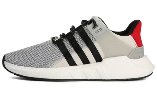 Adidas originals EQT Support 93/17 Comfortable and sporty, non-slip and wear-resistant, low-cut lifestyle shoes, same style for men and women, gray red and black