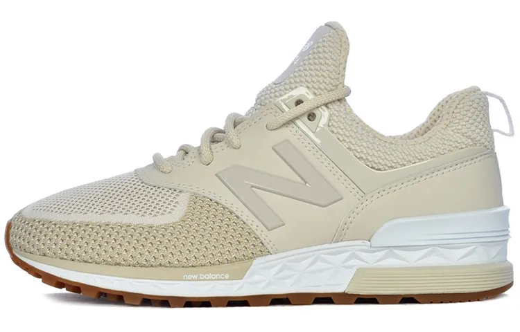New Balance Nb 574 Sport Sports Casual Shoes 'Cream Y White' Women's