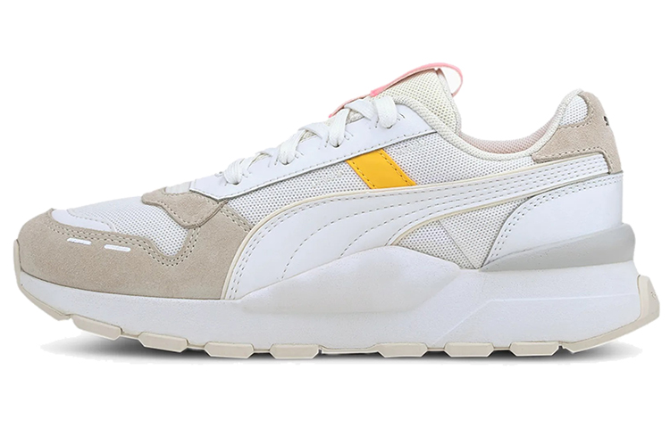 PUMA RS 2.0 Casual Shoes Women's Low Top Brown/White/Yellow/Pink/Gray