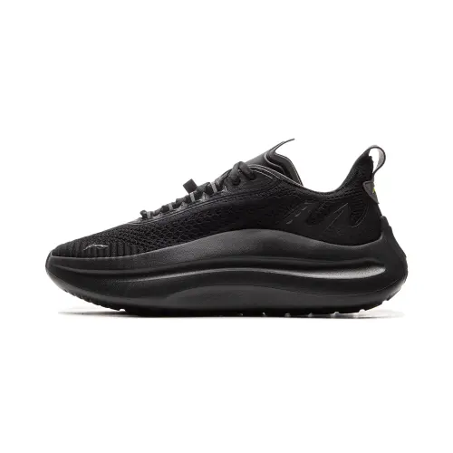 Li Ning Sports Life Collection Cloud Wave Cushioning Slip Resistant Abrasion Resistant Lightweight Low top Casual Shoes