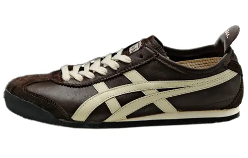 Onitsuka Tiger MEXICO 66 Comfortable Slip Resistant Abrasion Resistant Low top Casual Shoes Women's Brown
