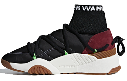 Кеды alexander wang x adidas originals Puff Trainer (черный)