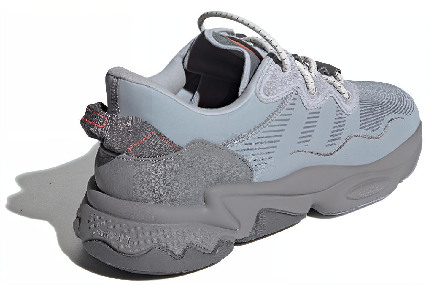 Кроссовки adidas Originals Ozweego (серые) — фото 4