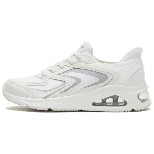 Skechers Tres Air Uno Abrasion Resistant Abrasion Resistant Low top Running Shoes Women's White