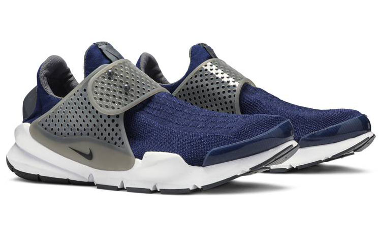 Кроссовки Nike Sock dart KJCRD "Binary Blue" (сине-серые) — фото 3