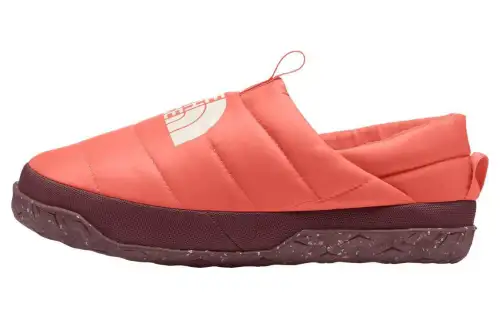 THE NORTH FACE Nuptse Versatile Cushioning, Wear Resistant Low top Casual Shoes Women's Pink Brown