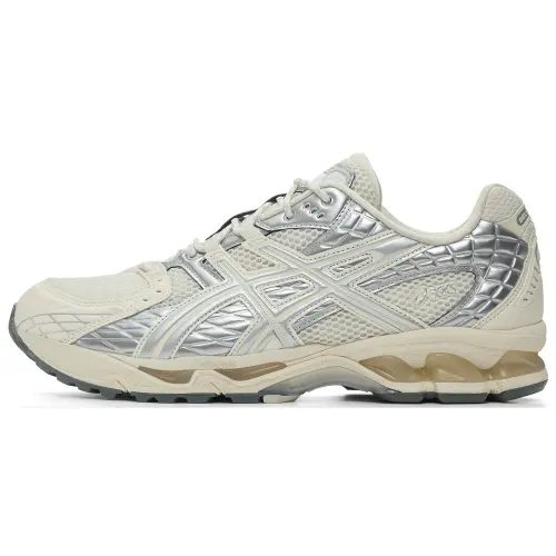 ASICS GEL Nimbus 10.1 Cushioning Support Low top Casual Shoes Unisex Butter White Silver