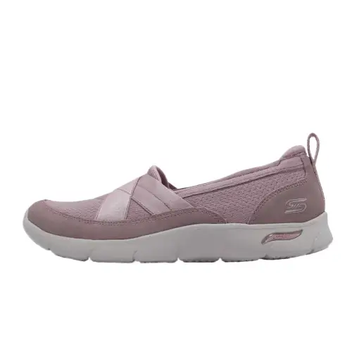Skechers ARCH FIT REFINE Low top Casual Shoes Women's Taro Purple