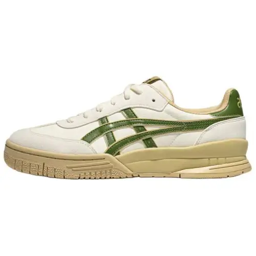Asics Gel Spotlyte Cushioning Abrasion Resistant Cushioning, Wear Resistant Low top Casual Shoes Unisex Beige Green