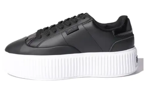 FILA SANDBLAST OVERSOLE Cushioning, Wear Resistant Low top Casual Shoes Women's Black