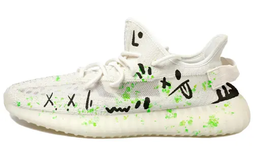 Adidas Originals Yeezy Boost 350 V2 OKHR Fabric Cushioning Slip Resistant Low top Sports Casual Shoes Unisex