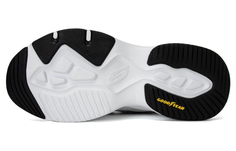 Мужские кроссовки Skechers D'LITES 4.0 (черно-белые) — фото 5