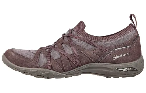 Skechers Arch Fit Casual Shoes Women's Low Top Burgundy