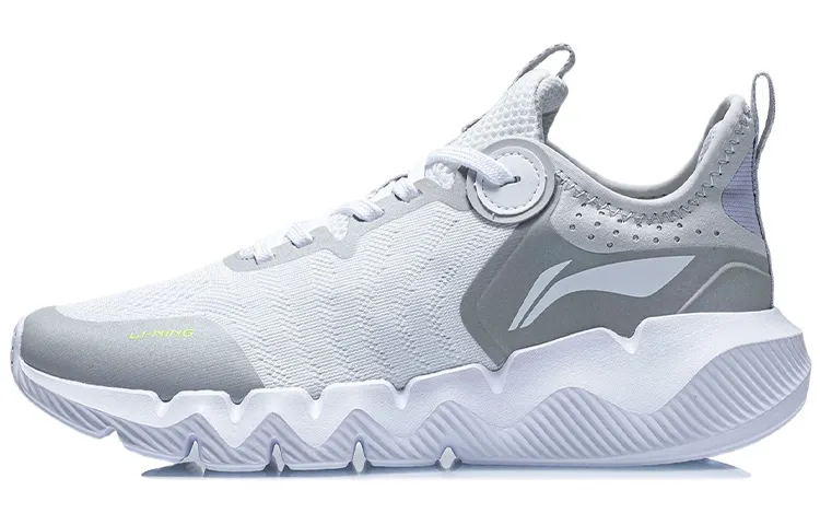 Li Ning LN Fle Lightweight And Breathable, Flexible And Durable Low top Casual Shoes Women's White