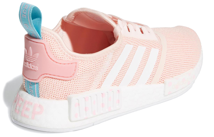 Женские кроссовки adidas originals NMD_R1 (розовые) — фото 3