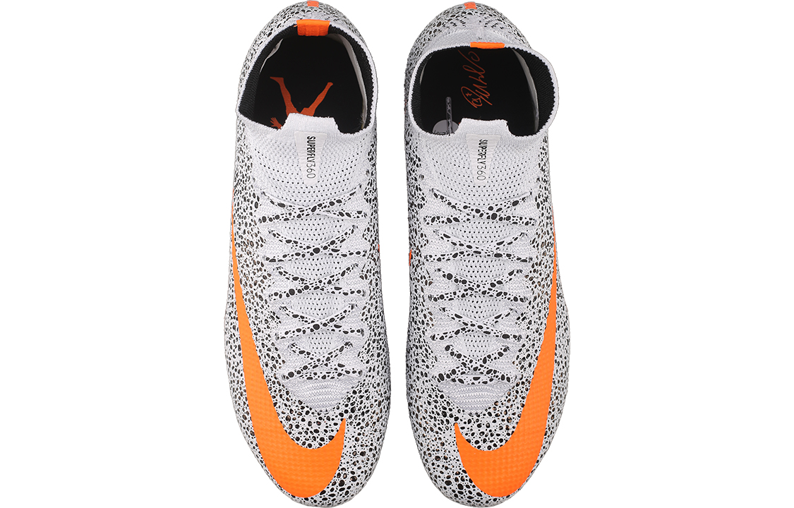 Мужские кроссовки Nike Mercurial Superfly 7 (белый) — 雪豹 — фото 4