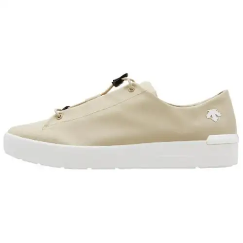DESCENTE WAYSER EASY Lo Comfortable Low top Casual Shoes Unisex Beige Gray