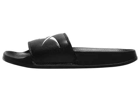 Reebok Classic Slide Sandals 'Dark Black White'