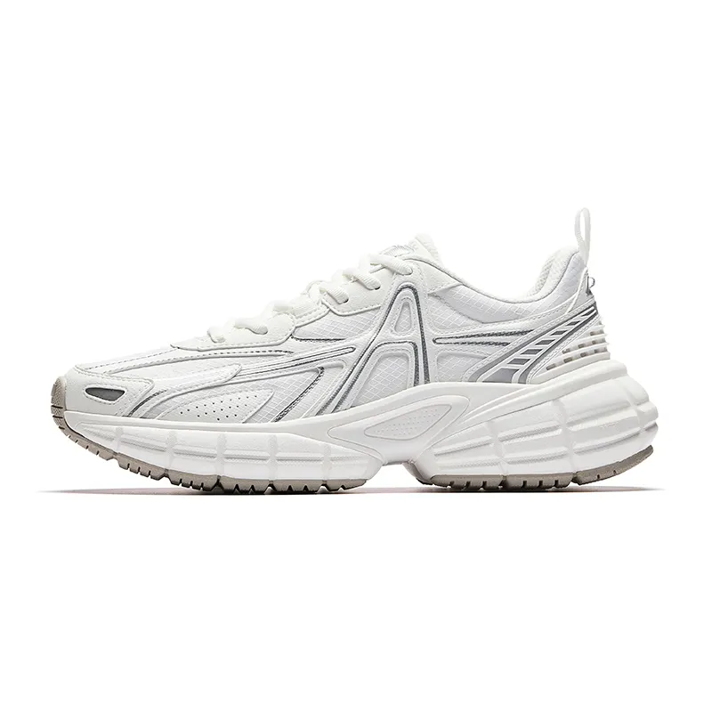 Anta Dawn Abrasion Resistant Cushioning Support Coverage Low top Casual Shoes Men's Papyrus White