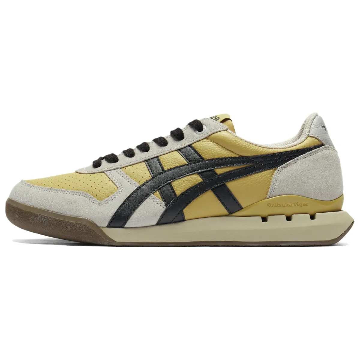 Onitsuka Tiger Ultimate 81 Abrasion Resistant Low top Casual Shoes Unisex Yellow