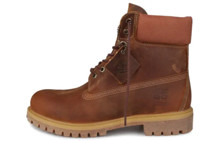 Timberland Combat Boots Men's Dark Brown