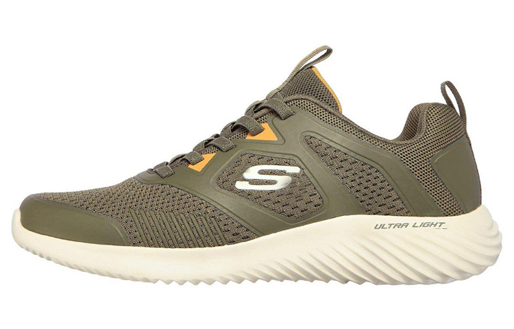 Skechers Bounder Comfortable Low top Lifestyle Casual Shoes Men's Olive Green