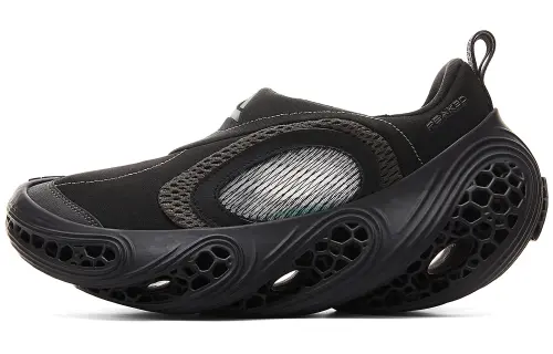 Peak 3D printing FF5.0 trendy sports fashion versatile shock-absorbing wear-resistant breathable non-slip lifestyle casual shoes men's black