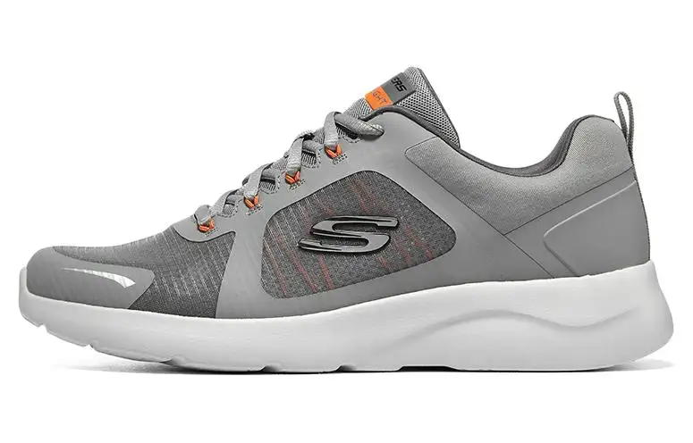 Skechers Dynamight 2.0 Fabric Low top Casual Shoes Men's Gray White