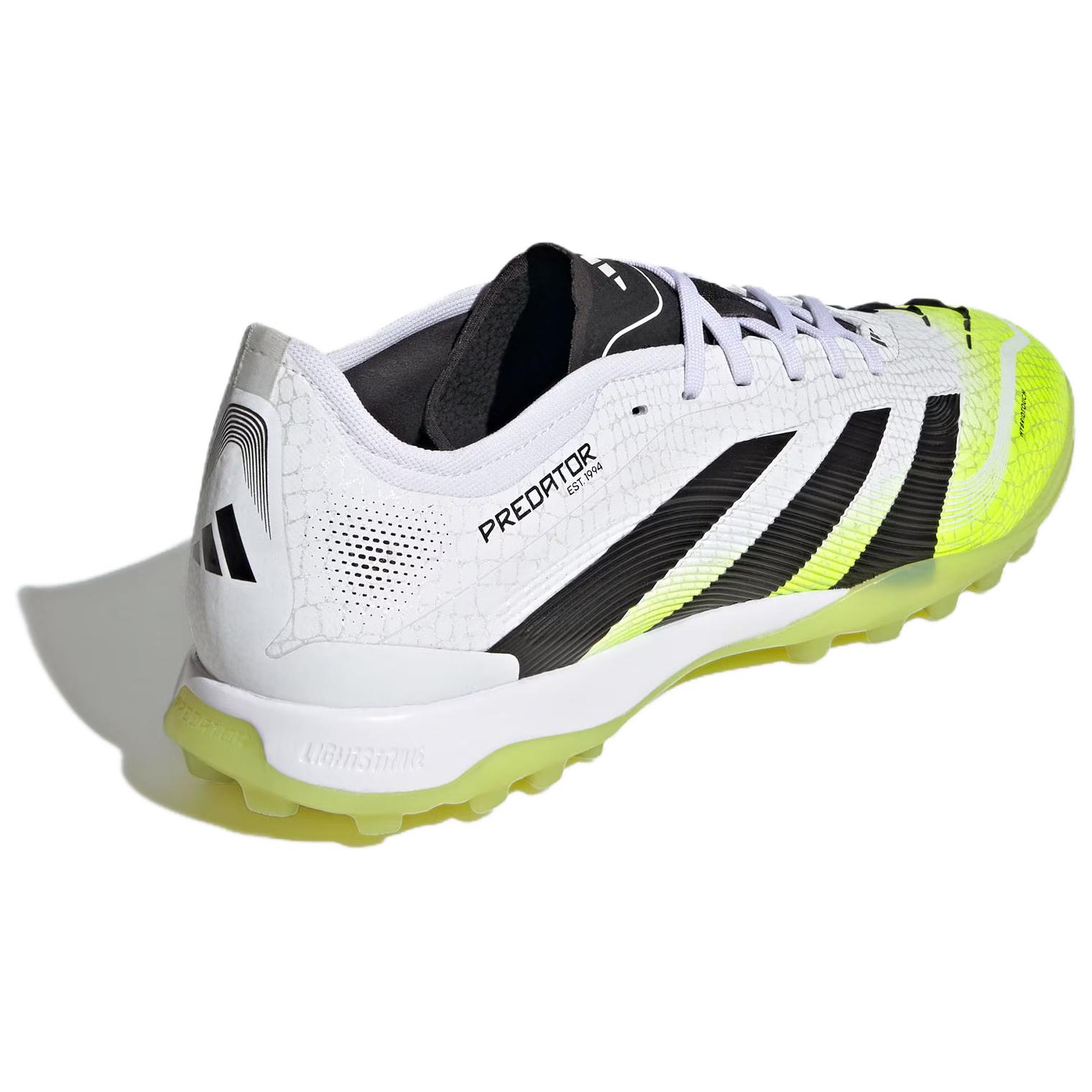 Adidas PREDATOR PRO Abrasion Resistant Soccer Shoes Unisex White Green