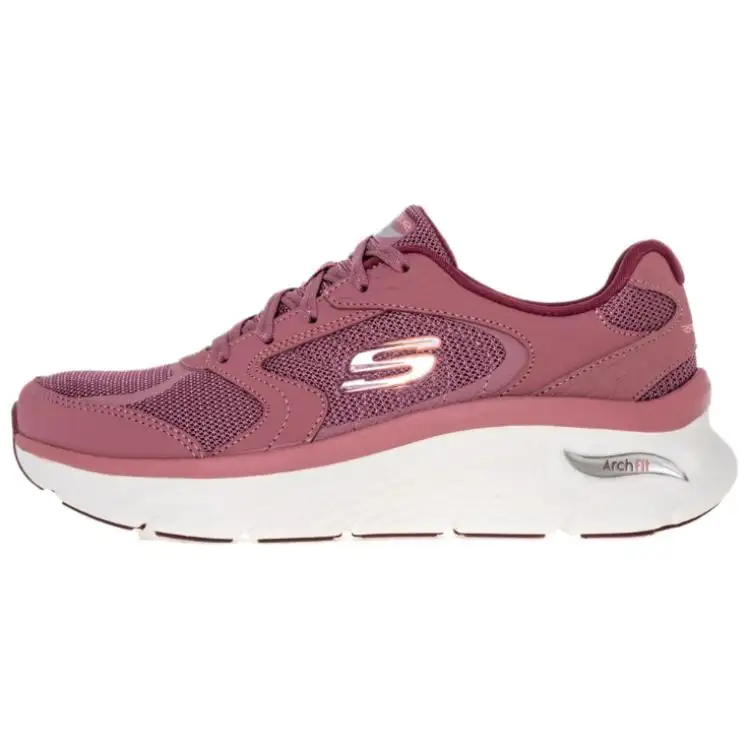 Skechers ARCH FIT D'LUX Low top Casual Shoes Women's Red
