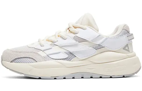 PEAK Casual Shoes Men's Low Top White Gray