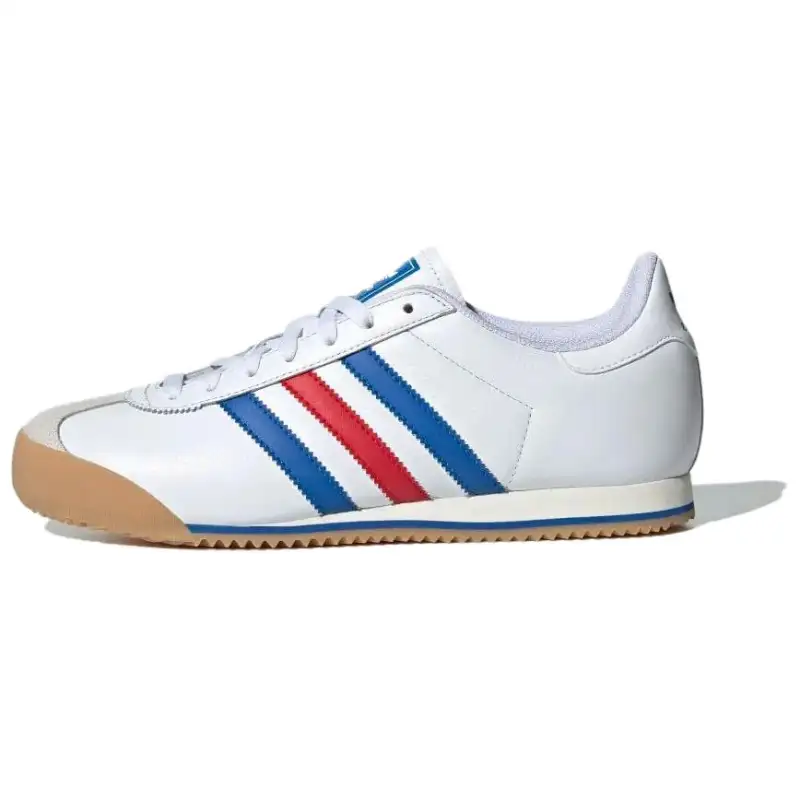 74 Adidas Originals 'White Blue Scarlet'