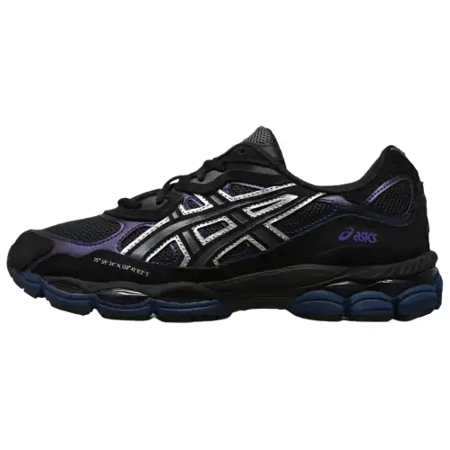 ASICS Gel NYC Black Graphite Grey Purple