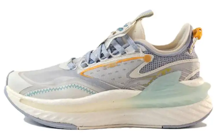 Li Ning Exceed 6 Abrasion Resistant Breathable Abrasion Resistant Breathable Low top Casual Shoes Women's White Purple