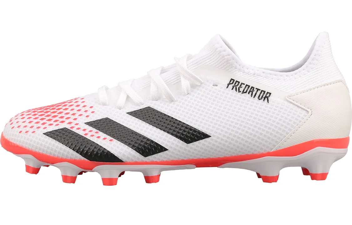 Adidas 20.3 L MG Multi Ground Cushioning Slip Resistant Abrasion Resistant Soccer Shoes Men's White