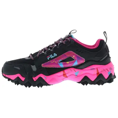FILA Oakmont Trail Black Blue Pink Women's