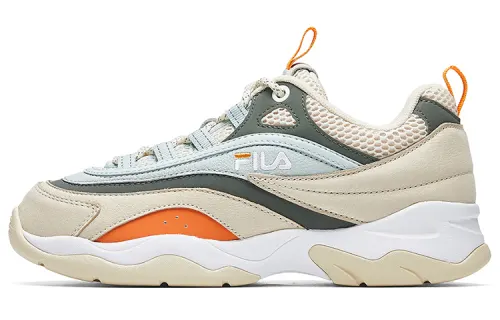 FILA FUSION Ray Casual Shoes Women's Low Top Beige/Sky Gray