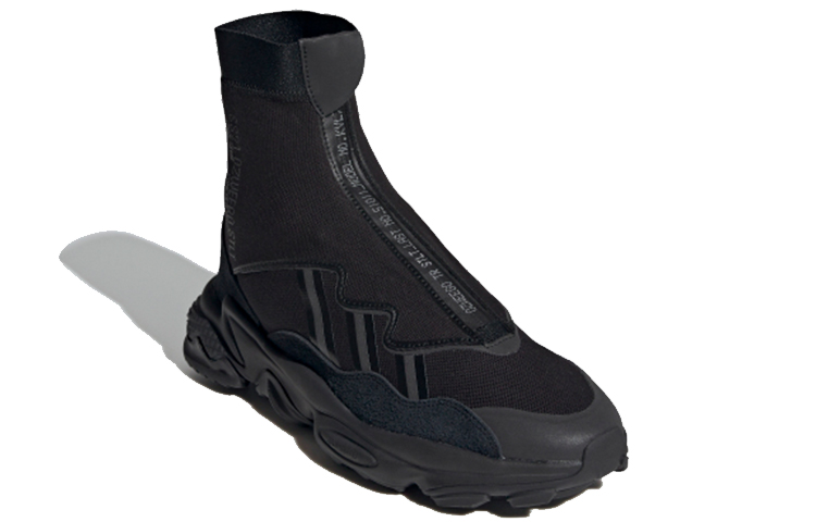 Унисекс кроссовки adidas Ozweego TR (черные) — Чёрный — фото 3
