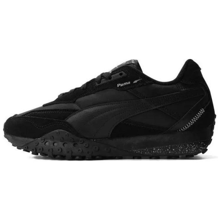 PUMA Blktop Rider Comfortable Abrasion Resistant Low top Casual Shoes Men's Black